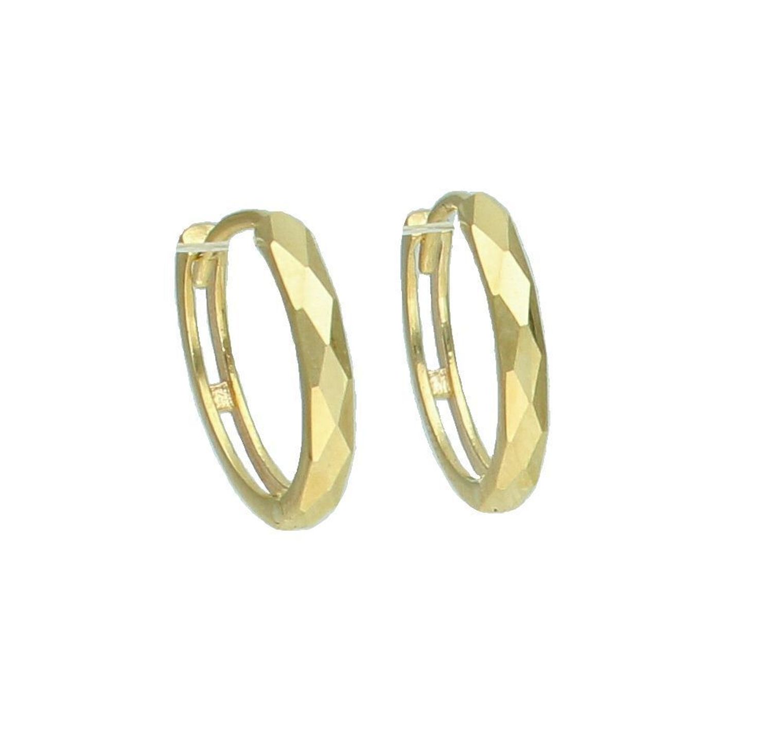 Kolczyki złote koła grawerowane próba 375, KL 11240 375.jpg